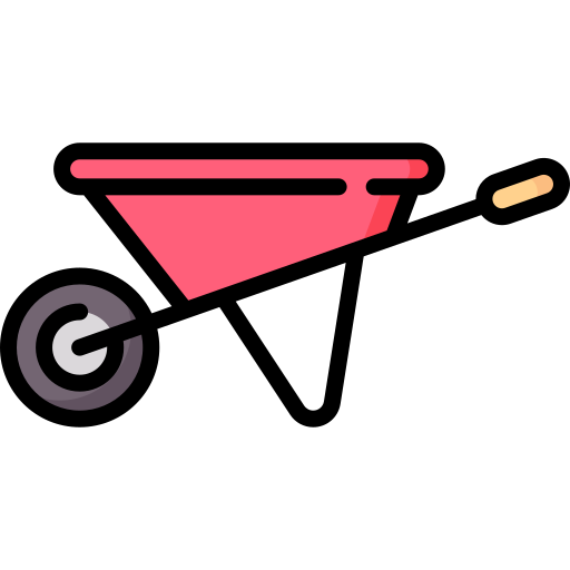 Wheelbarrow Special Lineal color icon