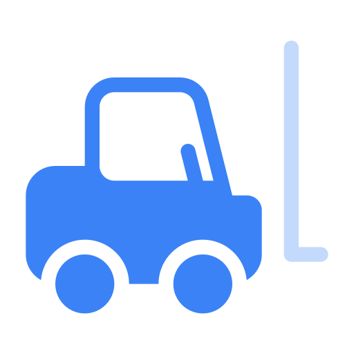 Forklift Generic color fill icon