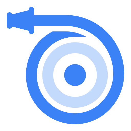 Hose reel Generic color fill icon