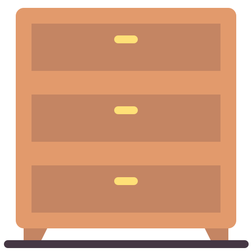 서랍 Generic color fill icon