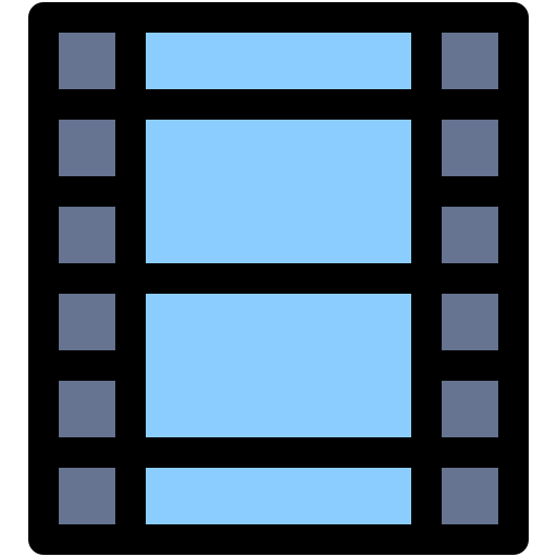 bande de film Generic color lineal-color Icône