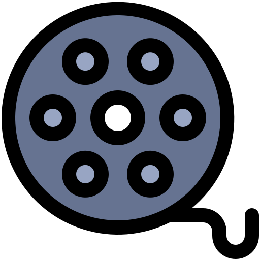 filmrolle Generic color lineal-color icon