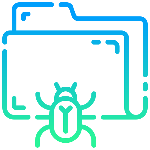 Bug Generic gradient outline icon