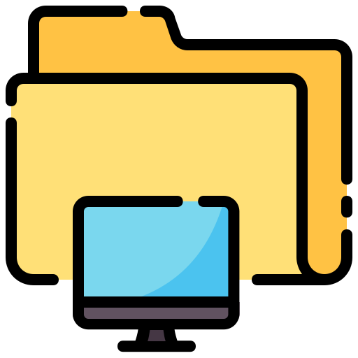 デスクトップ Generic color lineal-color icon