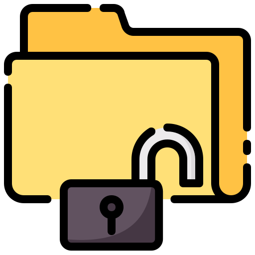 Unlock Generic color lineal-color icon