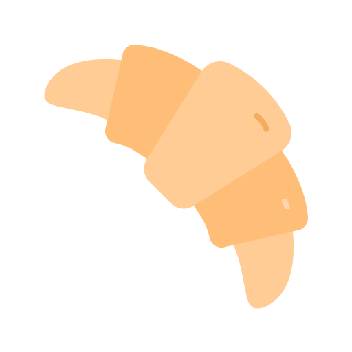 croissant Generic color fill icon