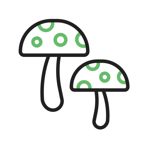 Mushroom Generic color outline icon