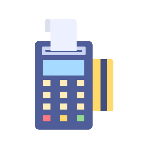terminal de pago Generic color fill icono