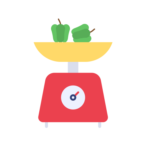 Weighing scale Generic color fill icon