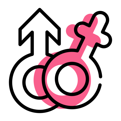 Gender sign Generic color lineal-color icon