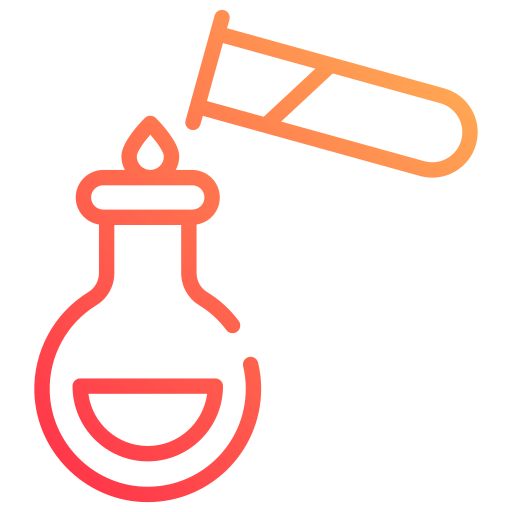Chemical Generic gradient outline icon