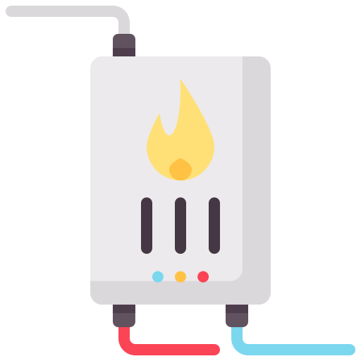 Water boiler Generic color fill icon