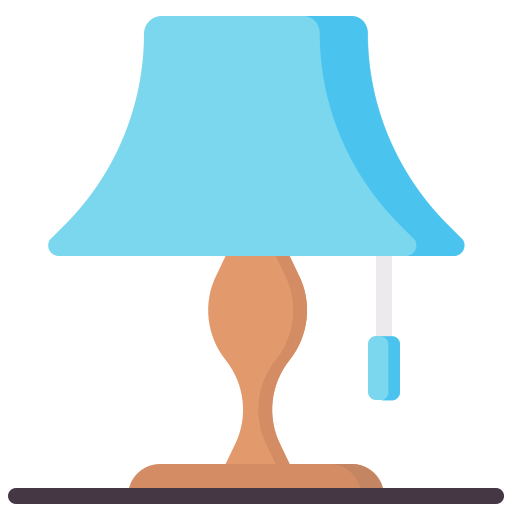 Лампа Generic color fill иконка