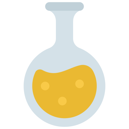 Beaker Juicy Fish Flat icon