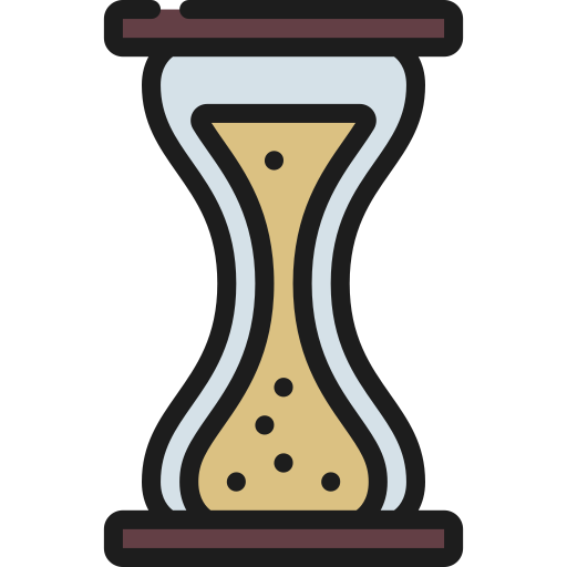 Hourglass Juicy Fish Soft-fill icon