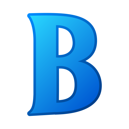 letra b Generic gradient lineal-color Ícone