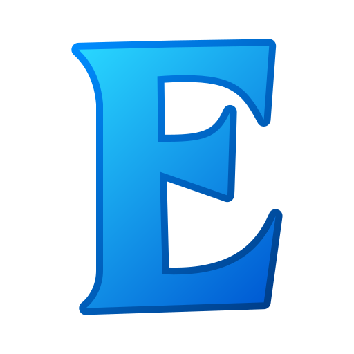 Letter e Generic gradient lineal-color icon