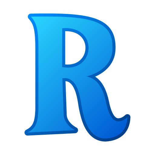 文字r Generic gradient lineal-color icon
