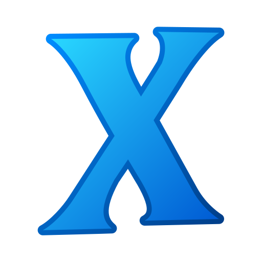 文字x Generic gradient lineal-color icon