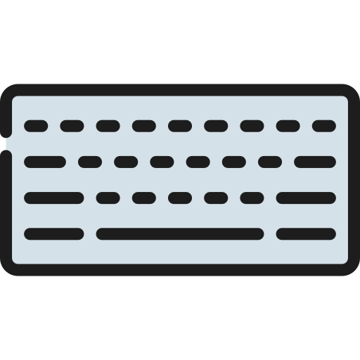 Keyboard Juicy Fish Soft-fill icon
