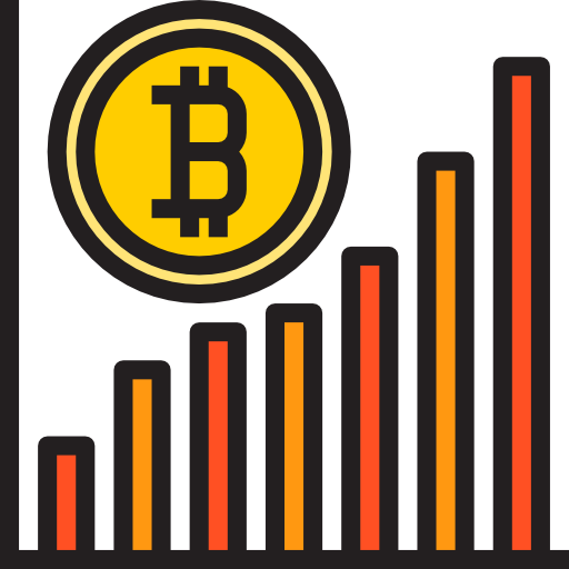 Bitcoin Catkuro Lineal Color icon