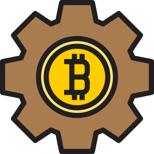 blockchain Catkuro Lineal Color ikona