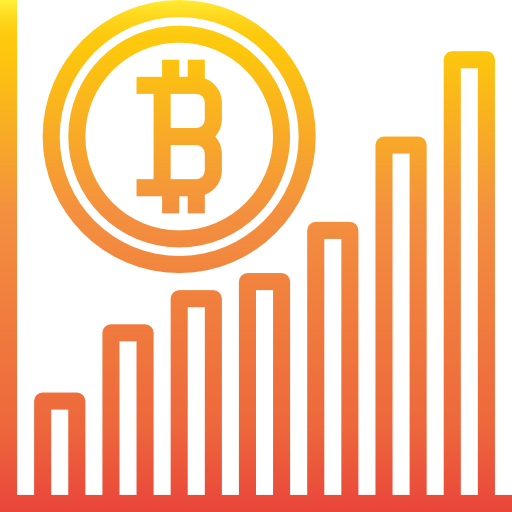 bitcoin Catkuro Gradient Ícone