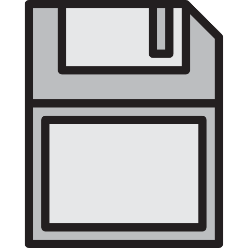 floppy disk Catkuro Lineal Color icona