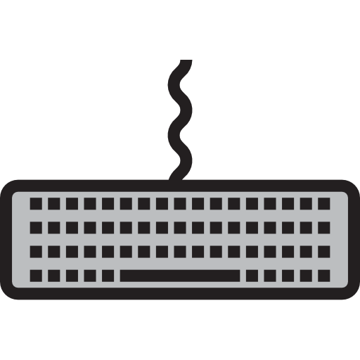 Keyboard Catkuro Lineal Color icon