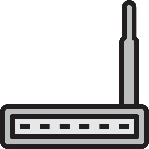 Router Catkuro Lineal Color icon