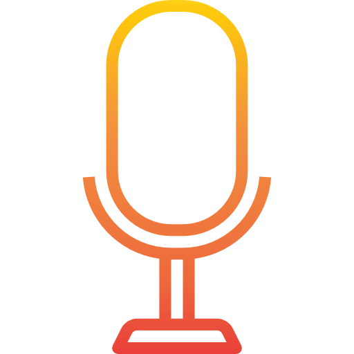 micrófono Catkuro Gradient icono