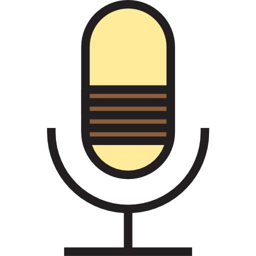 mikrofon Catkuro Lineal Color icon