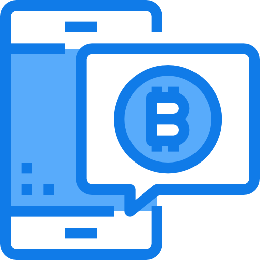 Bitcoin Justicon Blue icon