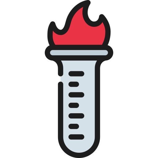 Test tube Juicy Fish Soft-fill icon