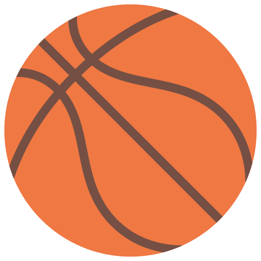 baloncesto Juicy Fish Flat icono
