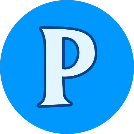 brief p Generic color lineal-color icon