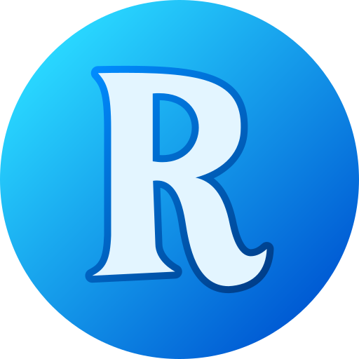 Letter r Generic gradient lineal-color icon