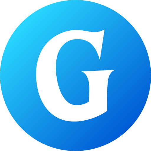 litera g Generic gradient fill ikona