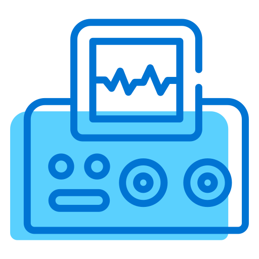 Ecg machine Generic color lineal-color icon