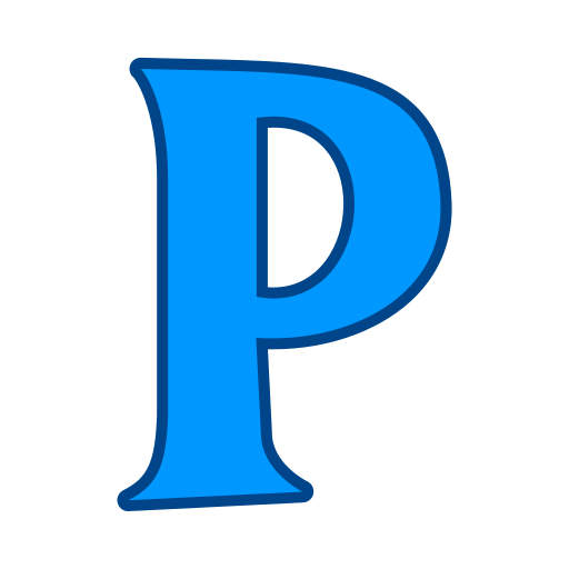 文字p Generic color lineal-color icon