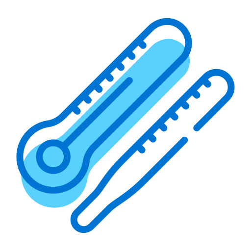 thermometer Generic color lineal-color icon