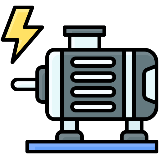 전기 모터 Generic color lineal-color icon