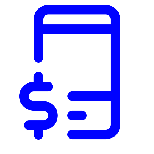 Mobile payment Generic color outline icon