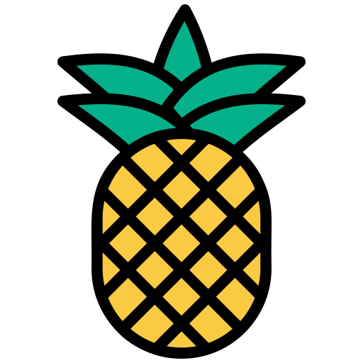 ananas Generic color lineal-color ikona