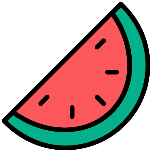 Watermelon Generic color lineal-color icon