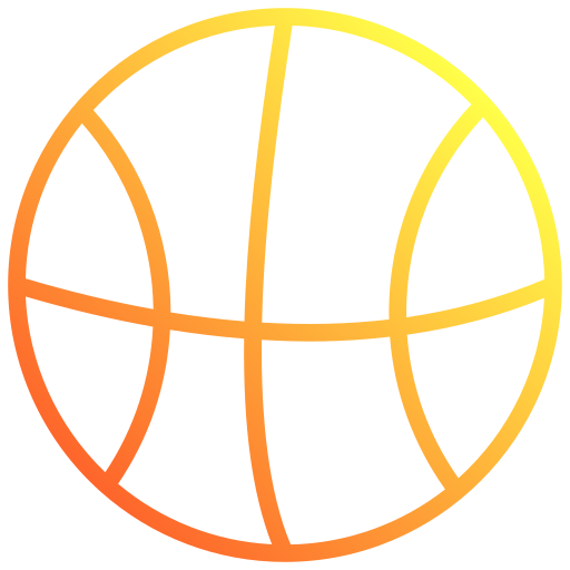 Баскетбол Generic gradient outline иконка