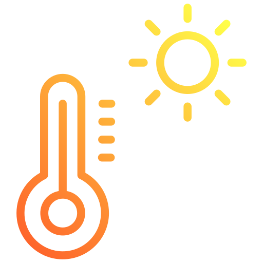 temperatura Generic gradient outline icono