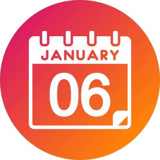 enero Generic gradient fill icono