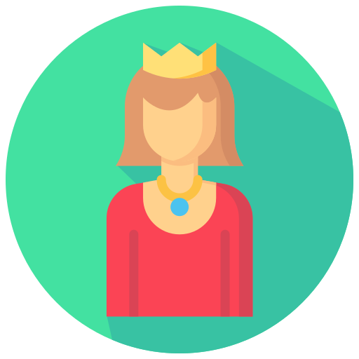 königinnen Generic color fill icon