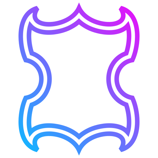 scudo Generic gradient outline icona